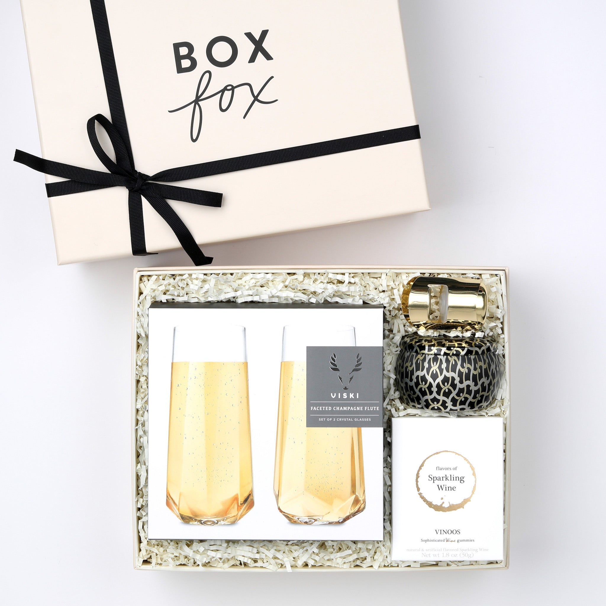 BOXFOX Pop Fizz Clink is a part of our Evergreen Collection.