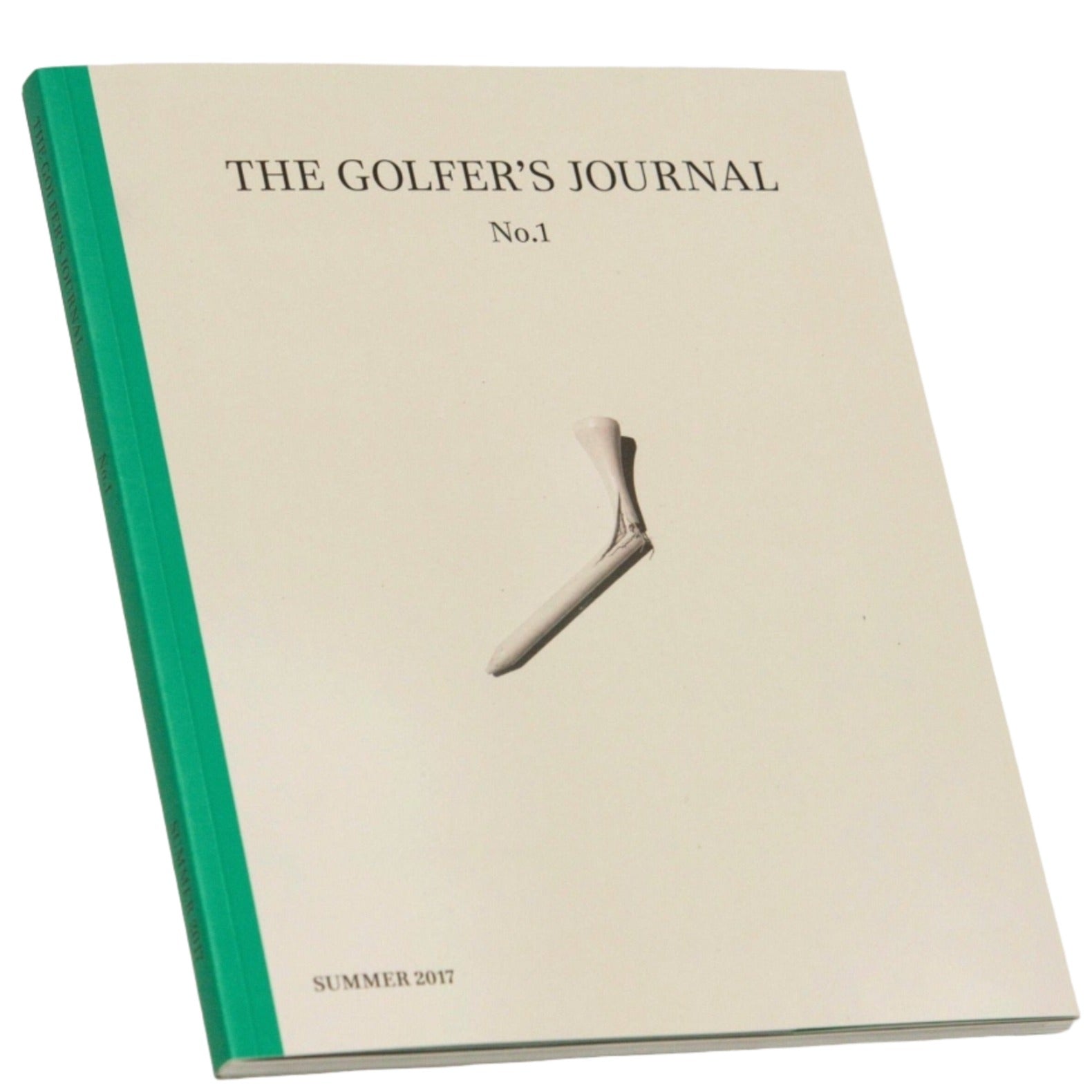 The Golfer's Journal No. 1 Cover with broken tee