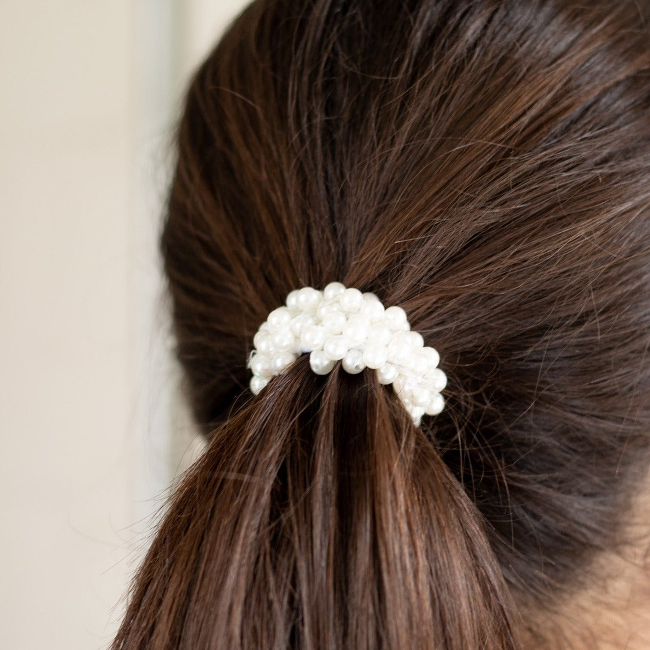 The Emily Pearl Scrunchie
