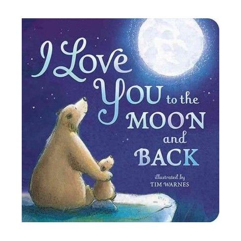 I Love You To The Moon and Back Board Book - BOXFOX