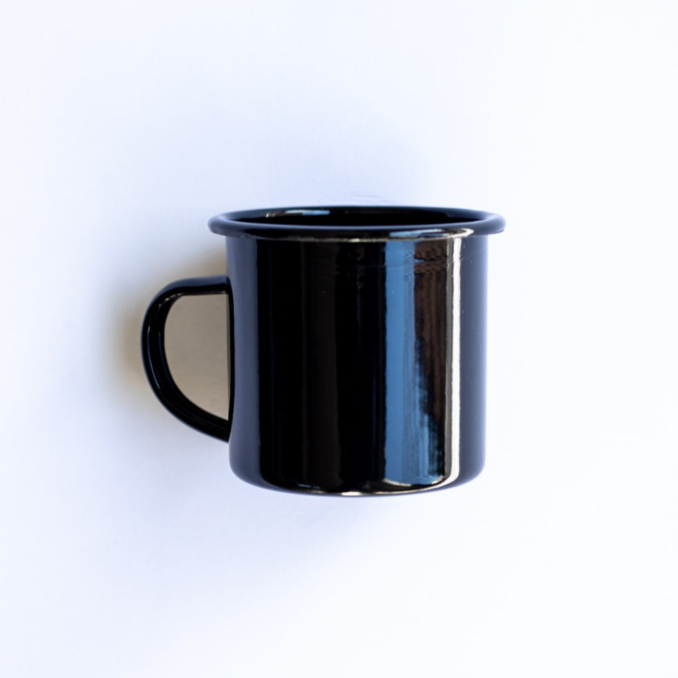 Black Tin Mug - BOXFOX