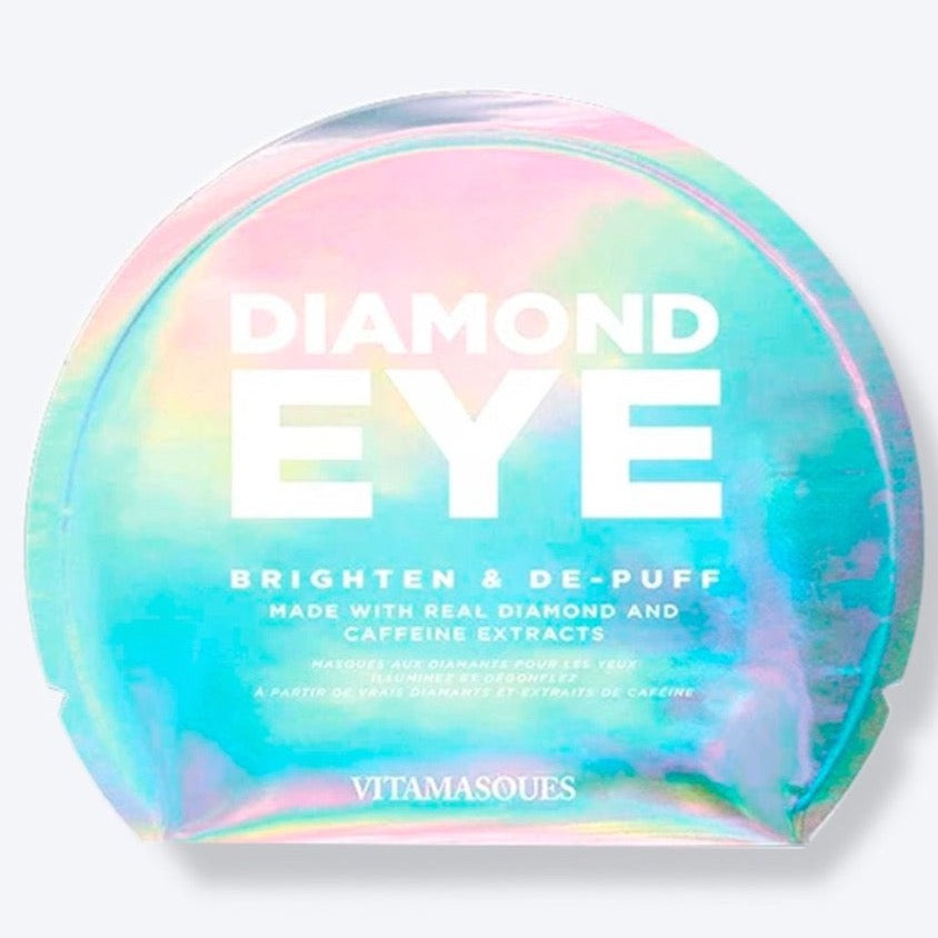 Circular iridescent packing of Diamond eye gels.