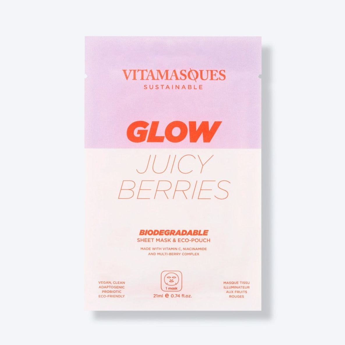 Glow Juicy Berries Sheet Mask - BOXFOX