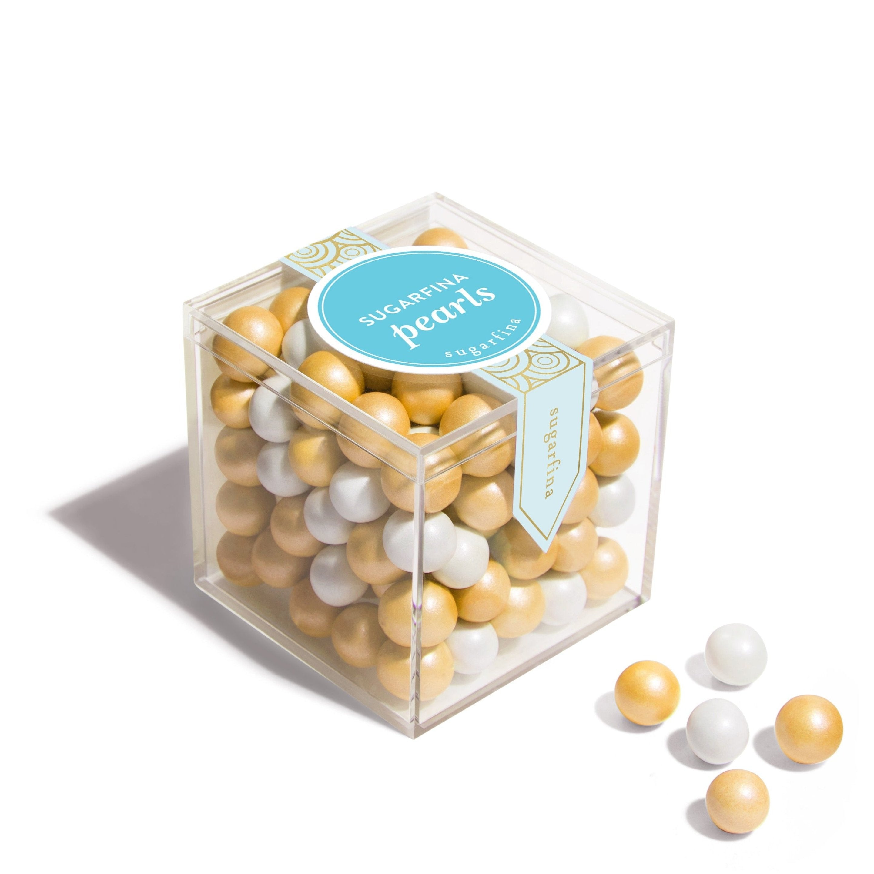 Gold & White Chocolate Pearls - BOXFOX