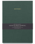 Green Note To Self Journal - BOXFOX