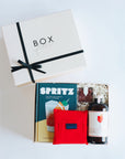 Destination Italy gift box, Destination Italy BOXFOX, Custom Italy gift box, custom Italy gifts, italy gift box, amalfi coast gift box, capri gift box, aperoz spritz gift box
