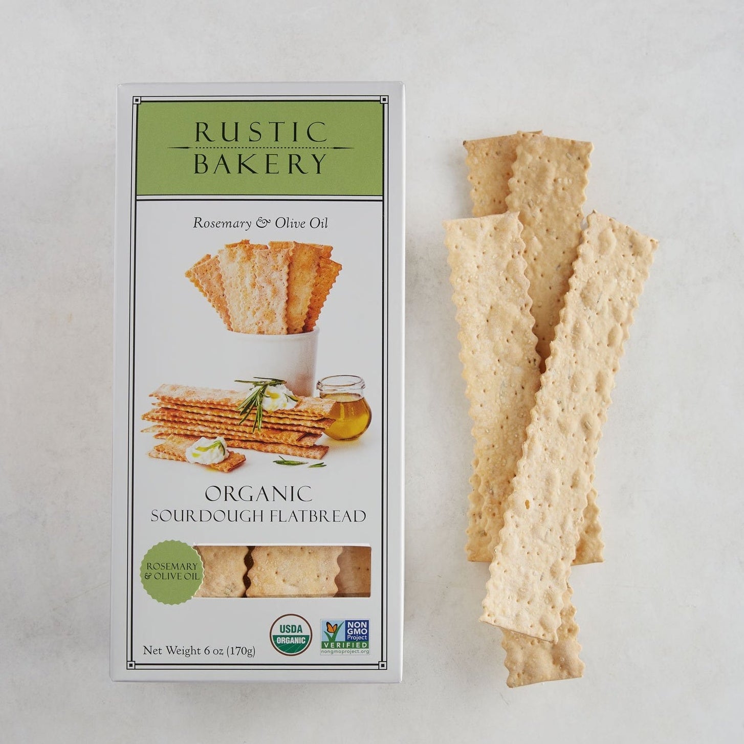 Rosemary & Olive Oil Flatbread - BOXFOX