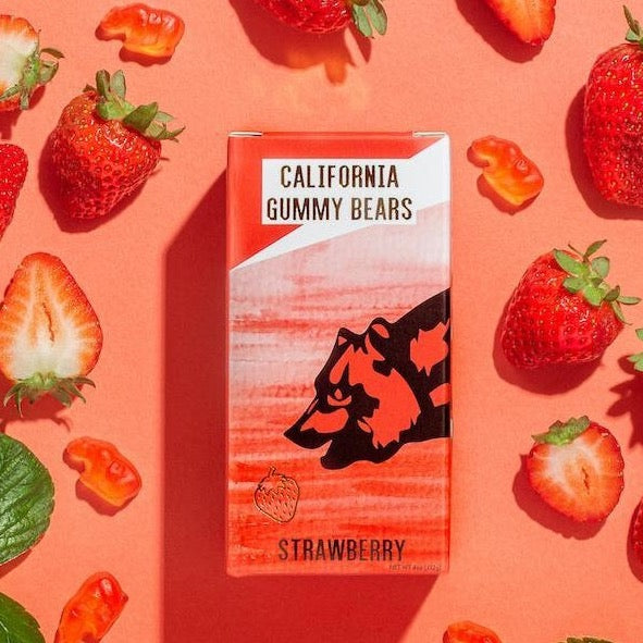 Strawberry Gummy Bears - BOXFOX