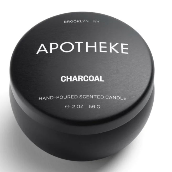 Charcoal Tin Candle - BOXFOX