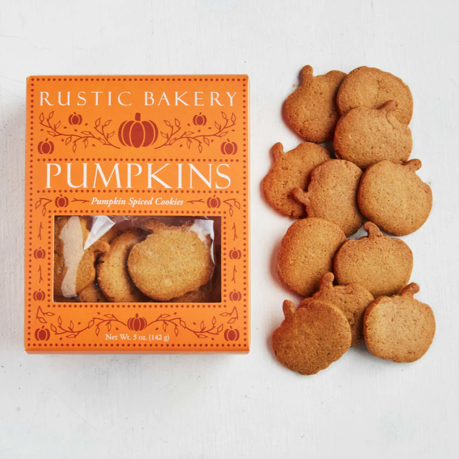 Rustic Bakery Pumpkin Spice Cookies- orange - BOXFOX