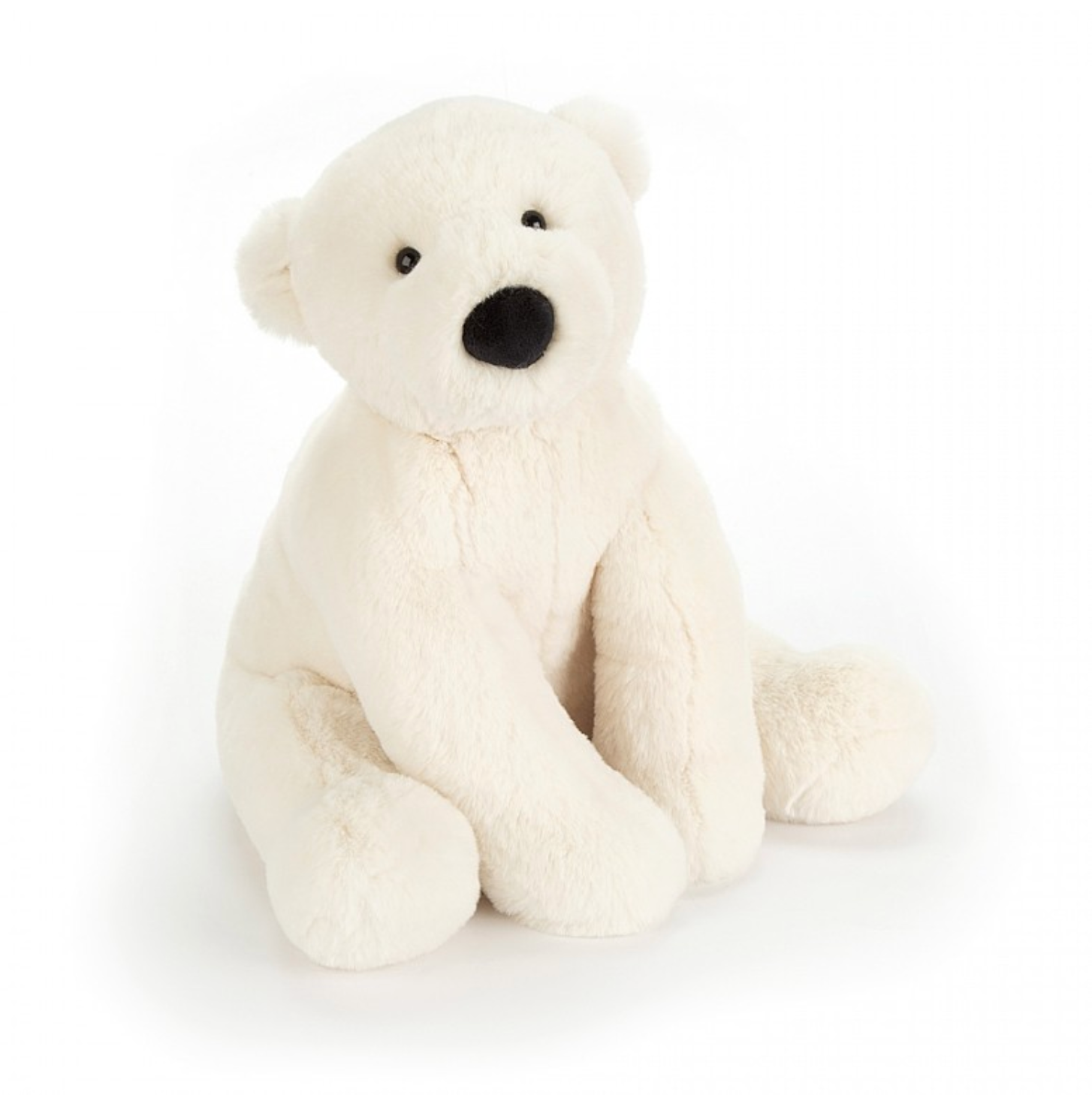 Bashful Polar Bear Stuffed Animal
