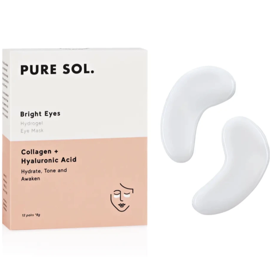 Bright Eyes Collagen Hydrogel Eye Masks - BOXFOX