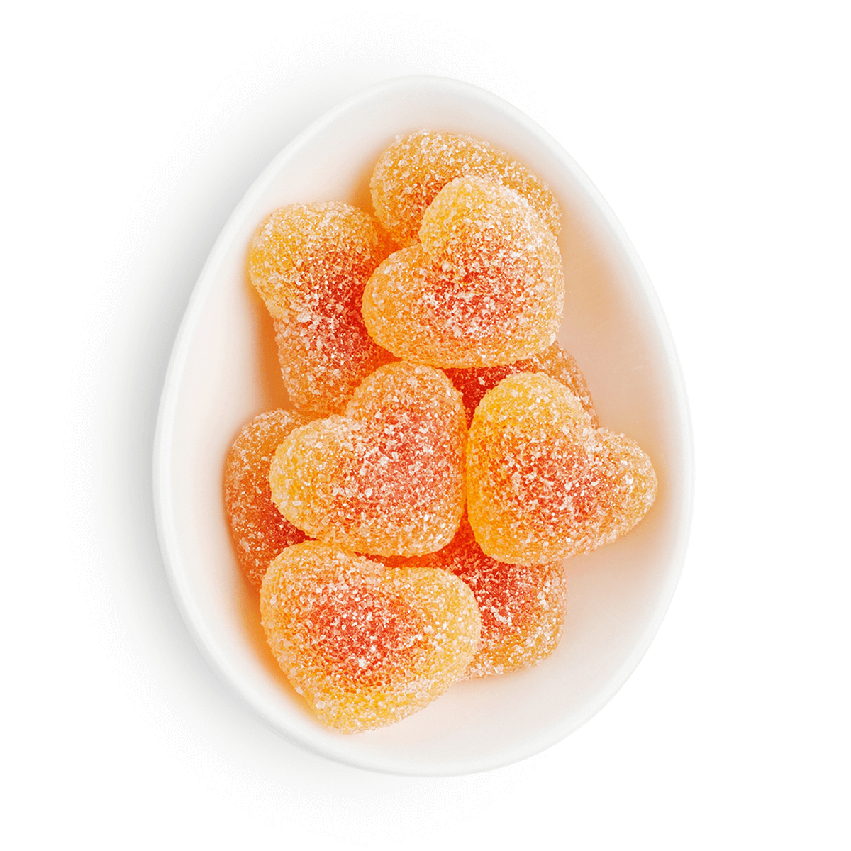 Peach Bellini Candy in small dish